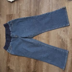 Maternity jean capris